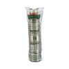 Dart® Bare® Eco-Forward® RPET Cold Cups, 12 oz to 14 oz, Leaf Design, Clear, Squat, 50/Pack Cups-Cold Drink, Plastic - Office Ready