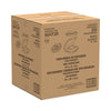 Dart® Foam Hinged Lid Containers, 3-Compartment, 8 oz, 9 x 9.4 x 3, White, 200/Carton Takeout Food Containers - Office Ready
