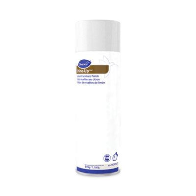 Diversey™ Shine-Up™ Furniture Cleaner, Lemon Scent, 13.8 oz Aerosol Spray, 12/Carton Wood Polishes/Cleaners - Office Ready