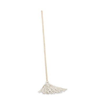 Boardwalk® Handle/Deck Mops, #12 White Cotton Head, 48