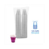 Boardwalk® Translucent Plastic Cold Cups, 3 oz, Polypropylene, 125/Pack Cups-Cold Drink, Plastic - Office Ready