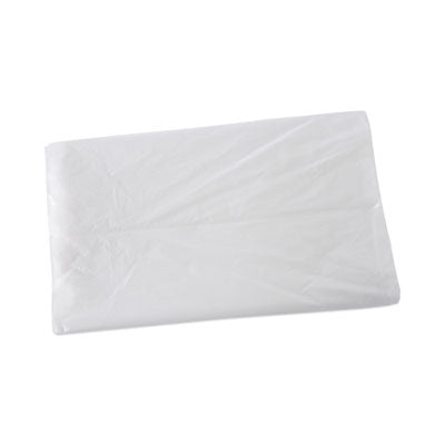 Boardwalk® High Density Industrial Can Liners Flat Pack, 45 gal, 16 microns, 40 x 48, Natural, 200/Carton Bags-High-Density Waste Can Liners - Office Ready