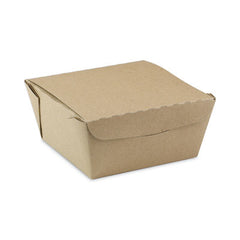 Pactiv Evergreen EarthChoice® OneBox® Paper Box, 37 oz, 4.5 x 4.5 x 2.5, Kraft, 312/Carton