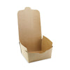 Pactiv Evergreen EarthChoice® OneBox® Paper Box, 37 oz, 4.5 x 4.5 x 2.5, Kraft, 312/Carton Takeout Food Containers - Office Ready