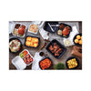 Pactiv Evergreen EarthChoice® SmartLock® Microwavable MFPP Hinged Lid Container, 3-Compartment, 8.31 x 8.35 x 3.1, White, Plastic, 200/Carton Takeout Food Containers - Office Ready