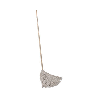 Boardwalk® Handle/Deck Mops, #24 White Cotton Head, 54