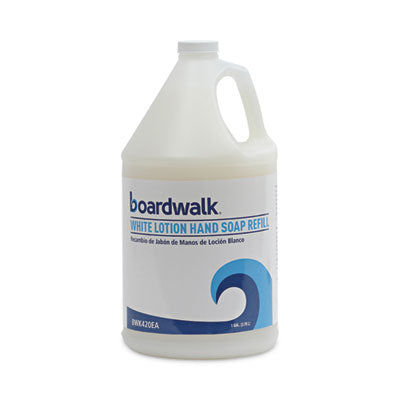 Boardwalk® Lotion Soap, Cherry Scent, Liquid, 1 gal Bottle, 4/Carton Personal Soaps-Liquid, Moisturizing - Office Ready