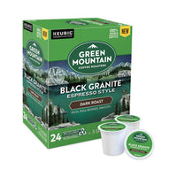 Green Mountain Coffee® Black Granite Espresso Style K-Cups®, 24/Box Beverages-Coffee, K-Cup - Office Ready