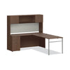 HON® Mod Laminate Doors, 17.86 x 14.82, Sepia Walnut  2/Carton Hutch Accessories-Doors - Office Ready