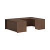 HON® Mod Bridge, 42"w x 24"d x 29"h, Sepia Walnut Bridges - Office Ready