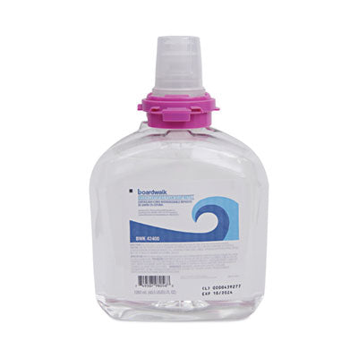 Boardwalk® Green Certified Foam Soap, Fragrance-Free, 1,200 mL Refill, 2/Carton Foam Soap Refills - Office Ready
