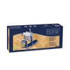 Bona® Hardwood Floor Care Kit, 15" Wide Microfiber Head, 52" Blue Steel Handle  - Office Ready