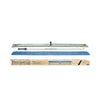 Bona® SuperCourt™ Athletic Floor Care System, 60" Wide  Microfiber Head, 66" Silver/Blue Aluminum Handle Mop Kits - Office Ready
