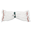 Rubbermaid® Commercial Web Foot® Shrinkless® Wet Mop, Cotton/Synthetic, Medium, White Wet Mop Heads - Office Ready