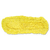 Rubbermaid® Commercial Trapper® Looped-End Dust Mop, Looped-end Launderable, 5" x 24", Yellow Mop Heads-Dust - Office Ready
