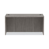 Alera® Valencia™ Series Straight Front Desk Shell, 59.13" x 29.5" x 29.63", Gray Desks-Desk Shells - Office Ready