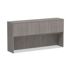 Alera® Valencia™ Series Hutch, 4 Compartments, 70.63w x 15d x 35.38h, Gray