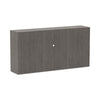 Alera® Valencia™ Series Hutch, 4 Compartments, 70.63w x 15d x 35.38h, Gray Hutches-Office Hutch - Office Ready