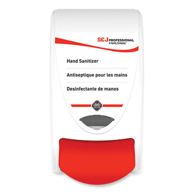 SC Johnson Professional® Sanitizer Dispenser, 1 L, 4.92 x 4.6 x 9.25, White, 15/Carton Manual Hand Cleaner Dispensers - Office Ready
