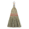 Boardwalk® Corn Whisk Broom, Corn Fiber Bristles, 9" Bristle Length, Yellow, 12/Carton Whisk Brooms - Office Ready