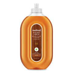 Method® Squirt + Mop Wood Floor Cleaner, Almond Scent, 25 oz Squirt Bottle