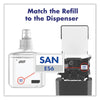 PURELL® ES6 Touch Free Hand Sanitizer Dispenser, 1,200 mL, 5.25 x 8.56 x 12.13, Graphite Automatic Hand Cleaner Dispensers - Office Ready