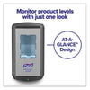 PURELL® CS6 Soap Touch-Free Dispenser, 1,200 mL, 4.88 x 8.8 x 11.38, Graphite  - Office Ready