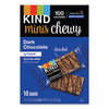 KIND Minis Chewy, Dark Chocolate, 0.81 oz,10/Pack Nutrition Bars - Office Ready