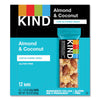 KIND Fruit and Nut Bars, Almond and Coconut, 1.4 oz, 12/Box Nutrition Bars - Office Ready
