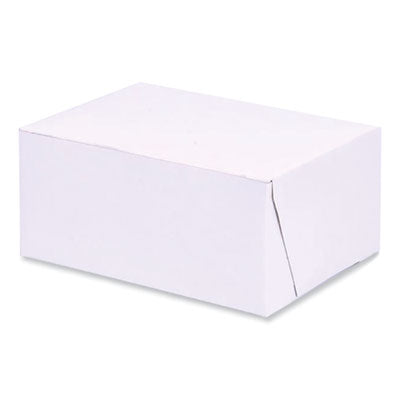 SCT® Bakery Boxes, Standard, 6 x 4.45 x 2.75, White, Paper, 250/Carton Bakery Food Containers - Office Ready