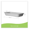Eco-Products® WorldView™ Renewable Sugarcane Containers, 10 x 4 x 7, White, 150/Carton Takeout Food Containers - Office Ready