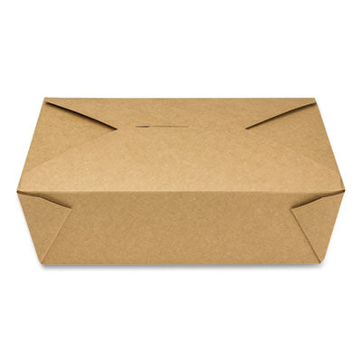 GEN Reclosable Kraft Take-Out Box, 76 oz, Paper, 200/Carton Takeout Food Containers - Office Ready