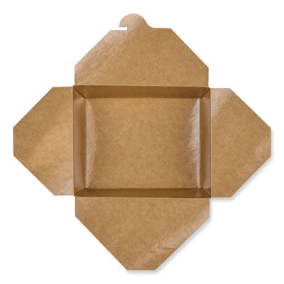 GEN Reclosable Kraft Take-Out Box, 54 oz, Paper, 200/Carton Takeout Food Containers - Office Ready