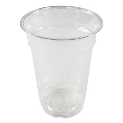 Boardwalk® Clear Plastic Cold Cups, Squat, 9 oz, PET, 1,000/ Carton Cold Drink Cups, Plastic - Office Ready