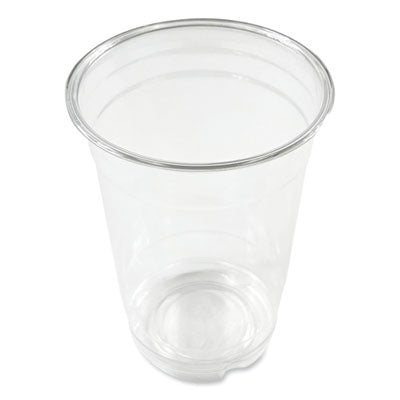 Boardwalk® Clear Plastic PETE Cups, 14 oz, 50/Bag, 20 Bags/Carton Cold Drink Cups, Plastic - Office Ready