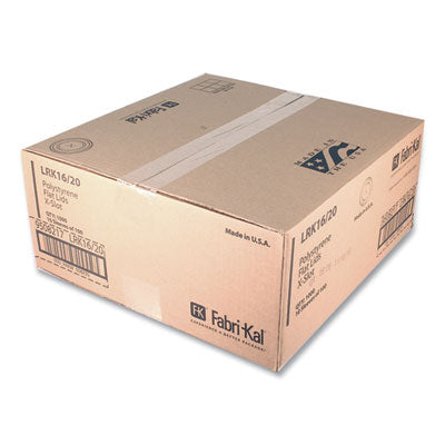 Fabri-Kal® RK Cup Lids, Fits 16 oz to 20 oz Cups, Translucent, 1,000/Carton Cold Cup Lids - Office Ready