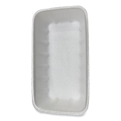 GEN Meat Trays, #10K, 10.75 x 5.95 x 1.87, White, 250/Carton Butcher Food Containers - Office Ready