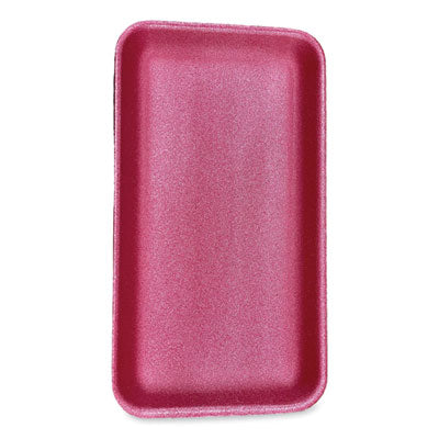 GEN Meat Trays, #1525, 14.5 x 8 x 0.75, Pink, 250/Carton Butcher Food Containers - Office Ready