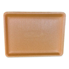 GEN Meat Trays, #9P, 12.25 x 9.25 x 0.62, Yellow, 200/Carton