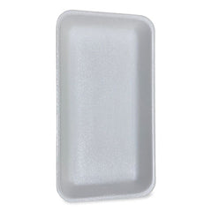 GEN Meat Trays, #15P, 14.44 x 7.88 x 1.37, White, 200/Carton