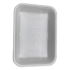 GEN Meat Trays, #4P, 9.5 x 7.19 x 1.2, White, 500/Carton