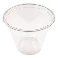 Boardwalk® Clear Plastic PETE Cups, 9 oz, 50/Pack