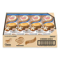 Coffee mate® Plant-Based Almond Milk Non-Dairy Liquid Creamer Singles, Natural Vanilla, 0.38 oz Tubs, 200/Carton