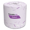 Cascades PRO Select® Standard Bath Tissue, 2-Ply, White, 500 Sheets/Roll, 80 Rolls/Carton Regular Roll Bath Tissues - Office Ready