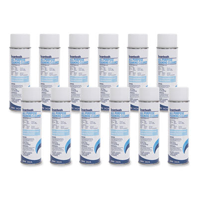Boardwalk® All-Purpose Foaming Cleaner with Ammonia, 19 oz Aerosol Spray, 12/Carton Multipurpose Cleaners - Office Ready