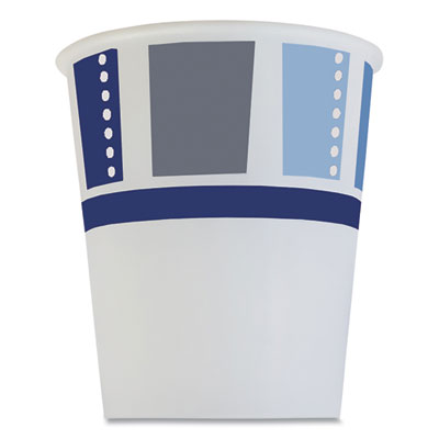 AJM Packaging Corporation Heavy-Duty Cold Cups, 3 oz, Modernware Design, 2,400/Carton Cold Drink Cups, Paper - Office Ready