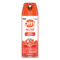 OFF!®  ACTIVE™ Insect Repellent, 6 oz Aerosol Spray, 12/Carton