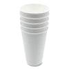 Boardwalk® Paper Hot Cups, Double-Walled, 16 oz, White, 500/Carton Hot Drink Cups, Paper - Office Ready