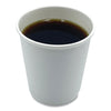 Boardwalk® Paper Hot Cups, Double-Walled, 8 oz, White, 25/Pack Hot Drink Cups, Paper - Office Ready