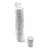 Boardwalk® Paper Hot Cups, Double-Walled, 10 oz, White, 25/Pack Hot Drink Cups, Paper - Office Ready